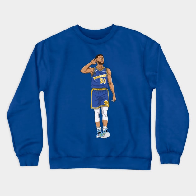 Steph Curry NBA Crewneck Sweatshirt by xavierjfong